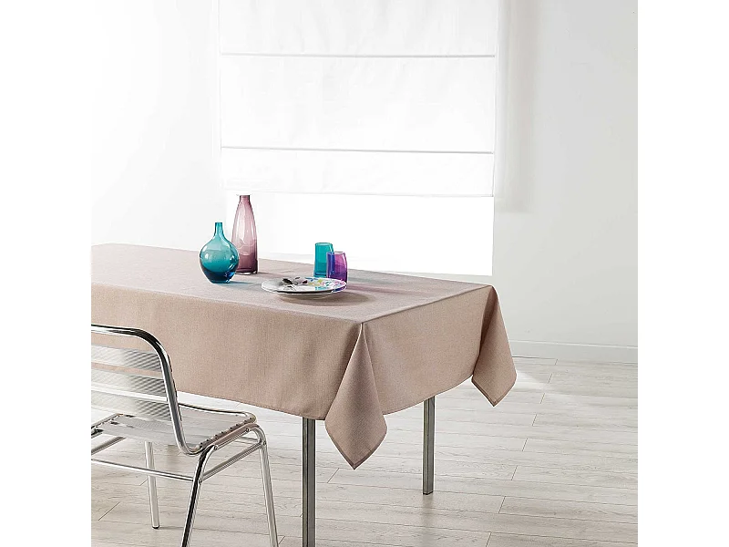 Nappe Enduit "Newton" 140x250cm Lin