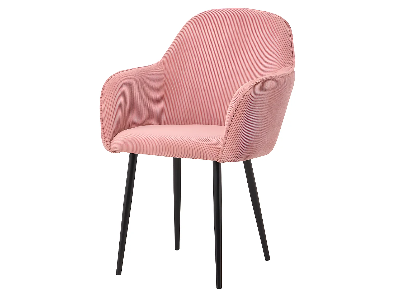Fauteuil Velvet rose