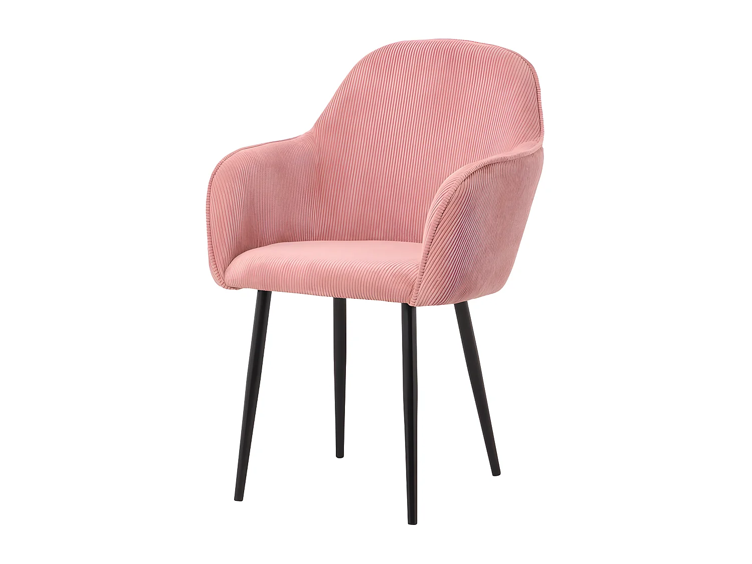 Fauteuil Velvet rose