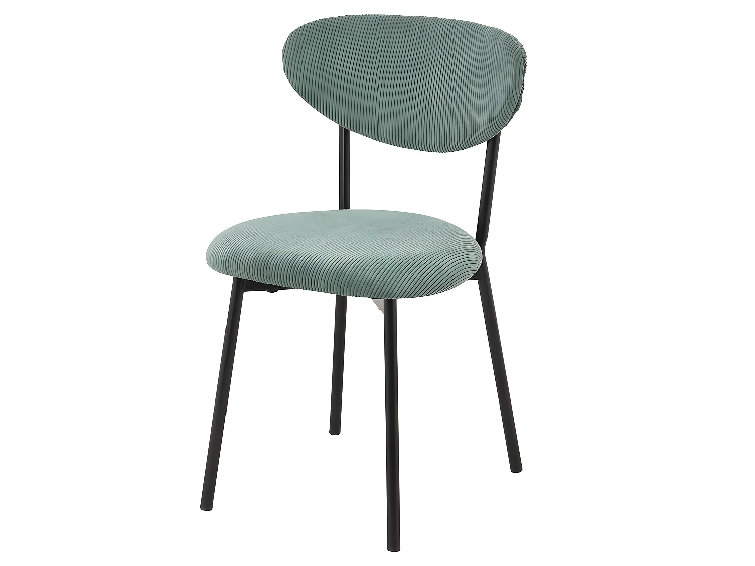 Chaise Velvet vert