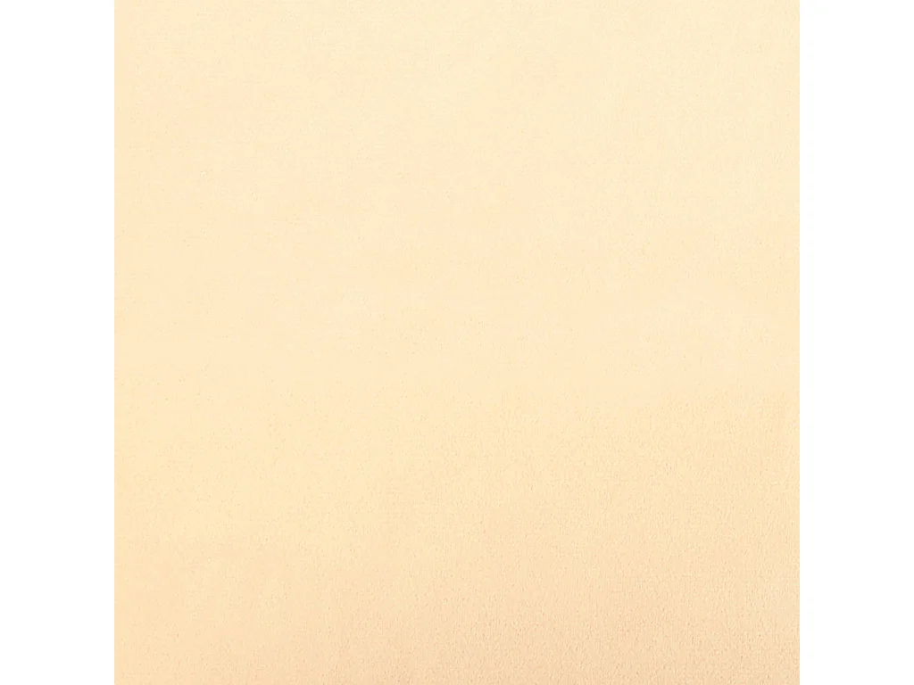 Runder Hocker Aprikose Samt