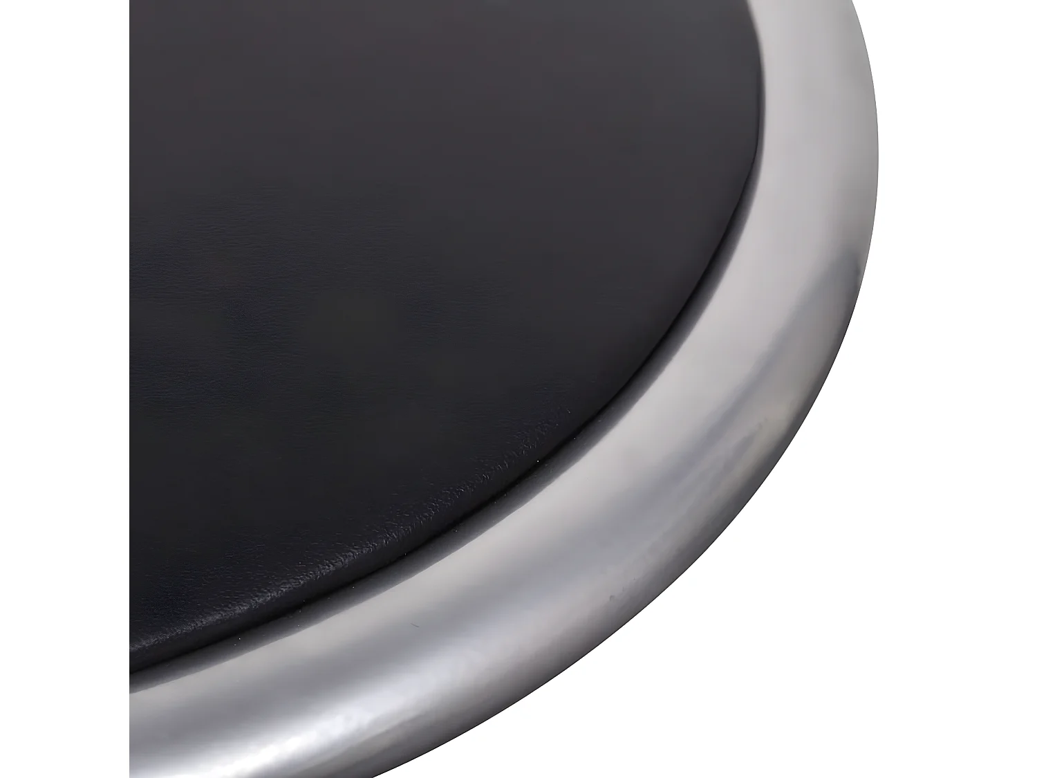 Tabourets de bar pliables lot de 4 similicuir