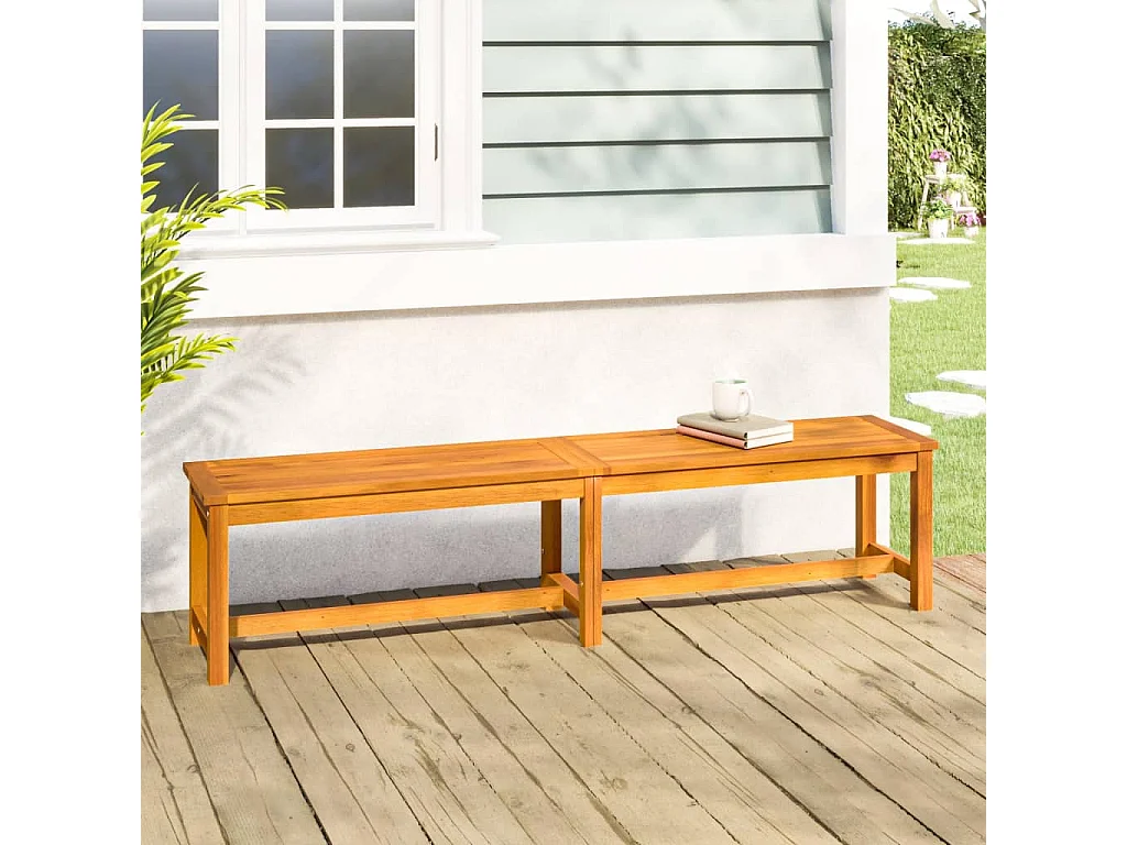 Tuinbank 180x35x45 cm massief acaciahout