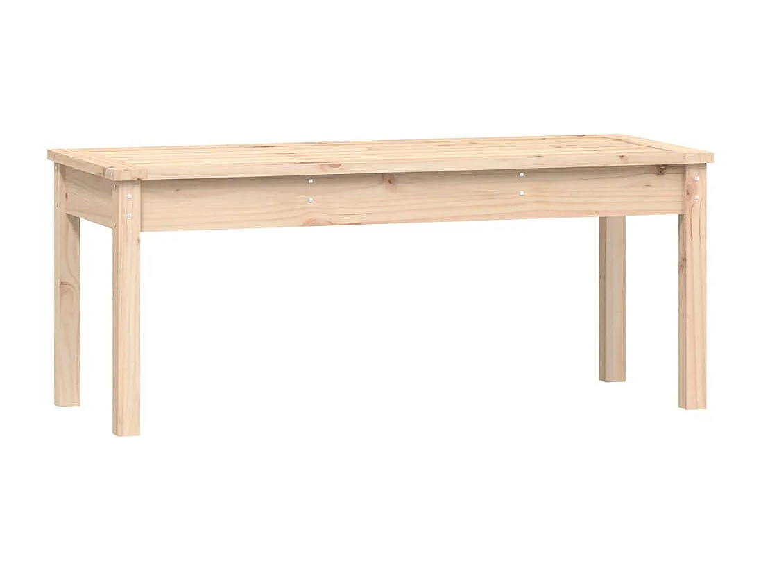 Banc de jardin 109x44x45 cm bois massif de pin