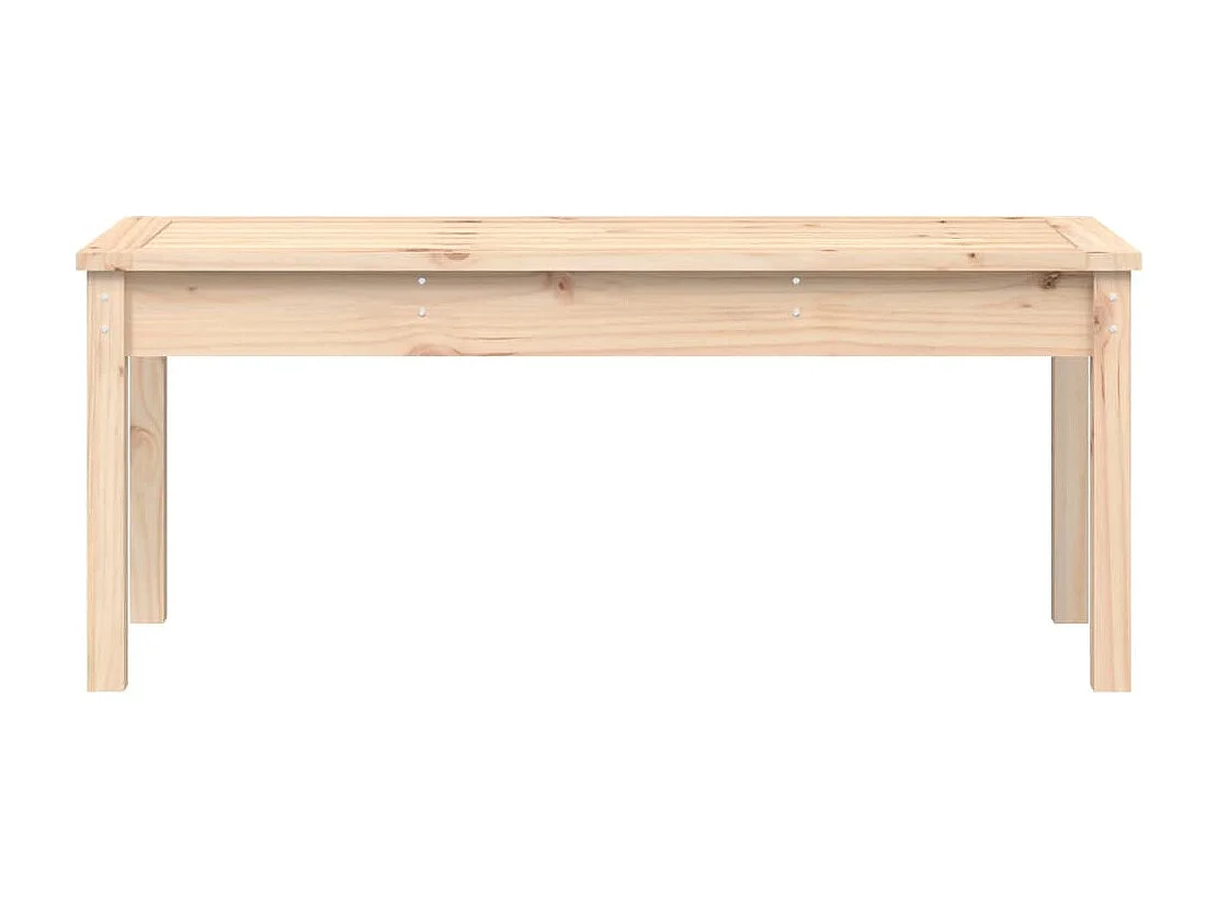 Banc de jardin 109x44x45 cm bois massif de pin