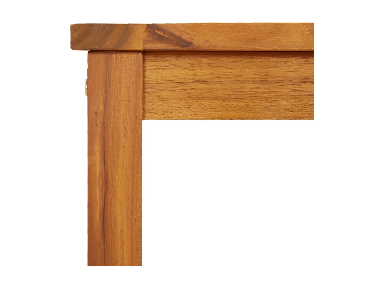 Banco de jardim 80x35x45 cm madeira de acácia maciça