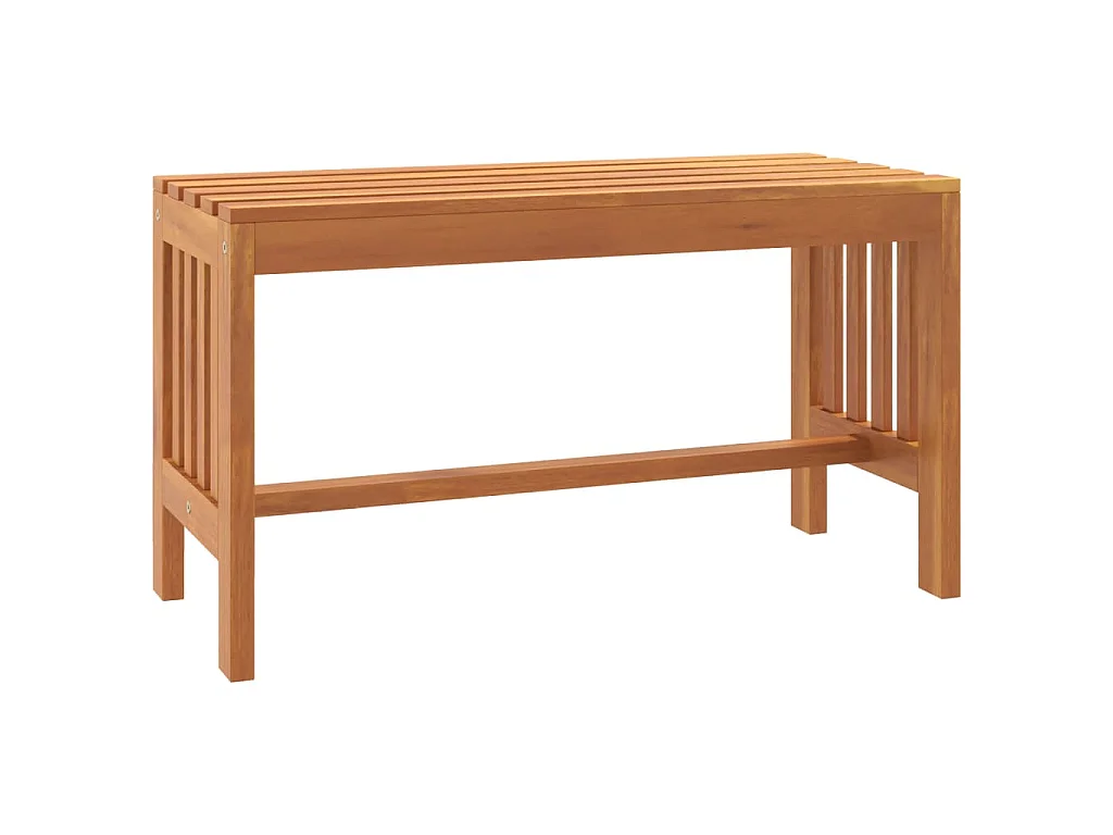 Tuinbank 80 cm massief eucalyptushout