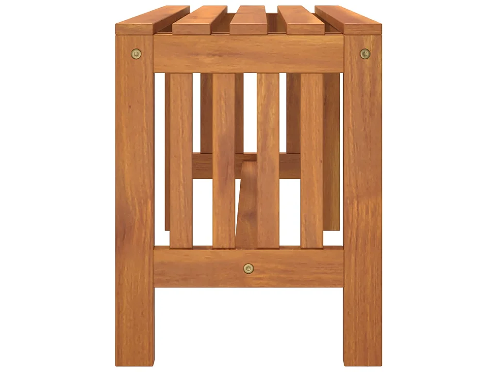 Tuinbank 80 cm massief eucalyptushout