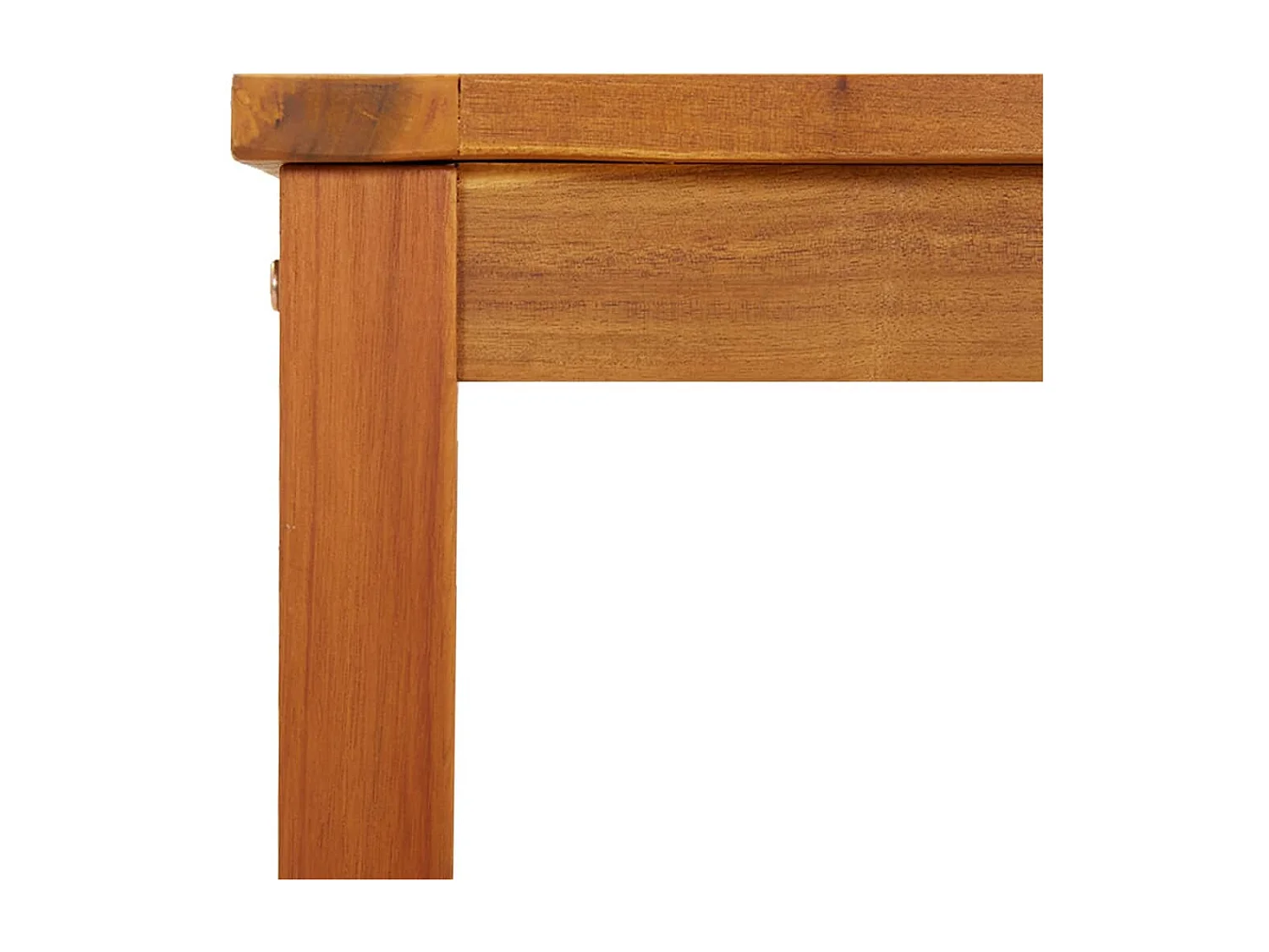 Banco de jardim 110x35x45 cm madeira de acácia maciça