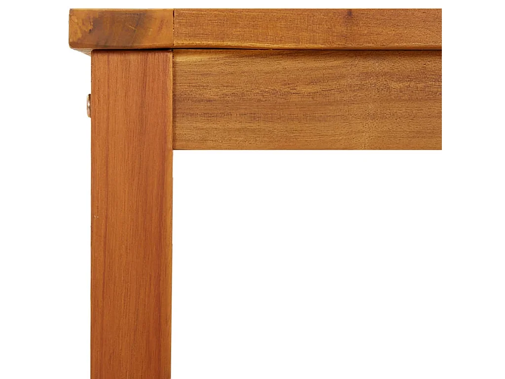 Banc de jardin 110x35x45 cm bois massif d'acacia