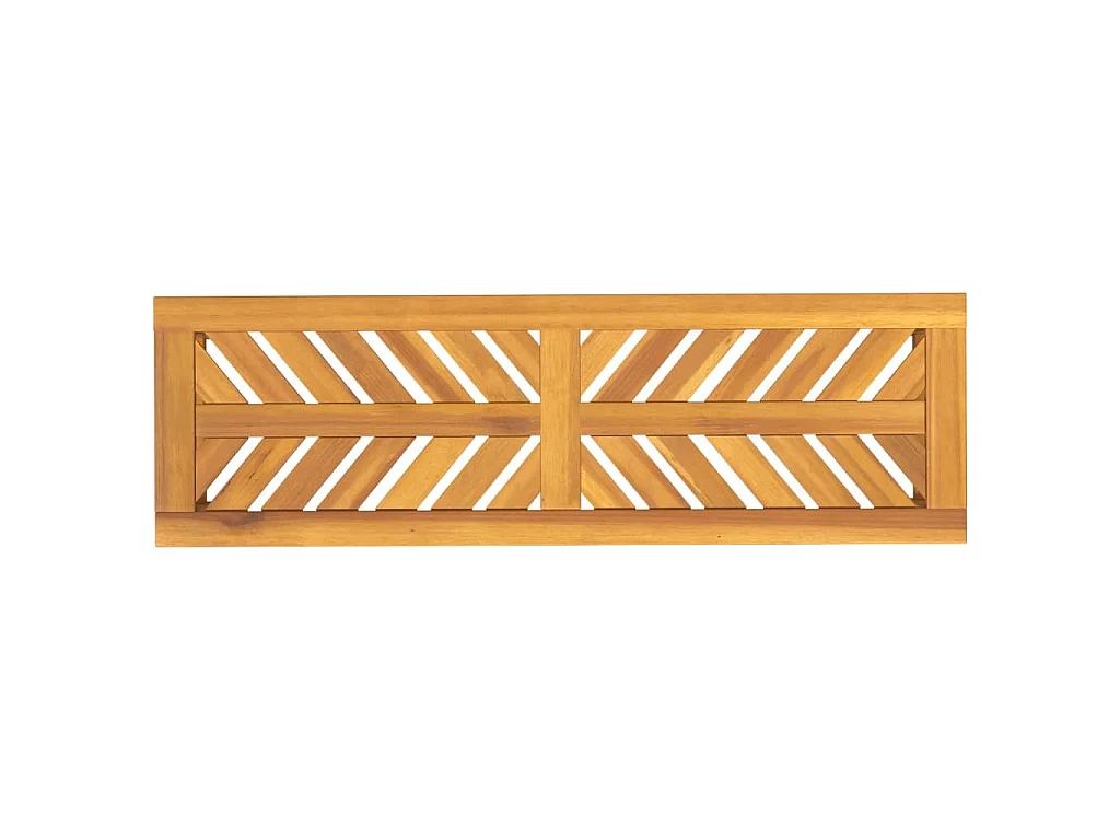 Banc de jardin 110 cm bois massif d'acacia