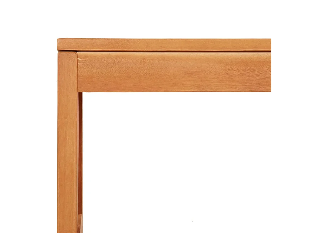 Panca da Giardino 110 cm Legno Massello di Eucalipto