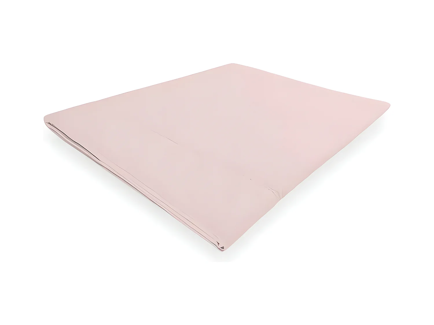 SOLEIL d'OCRE Drap plat Camille - Coton percale - 180 x 290 cm - Rose