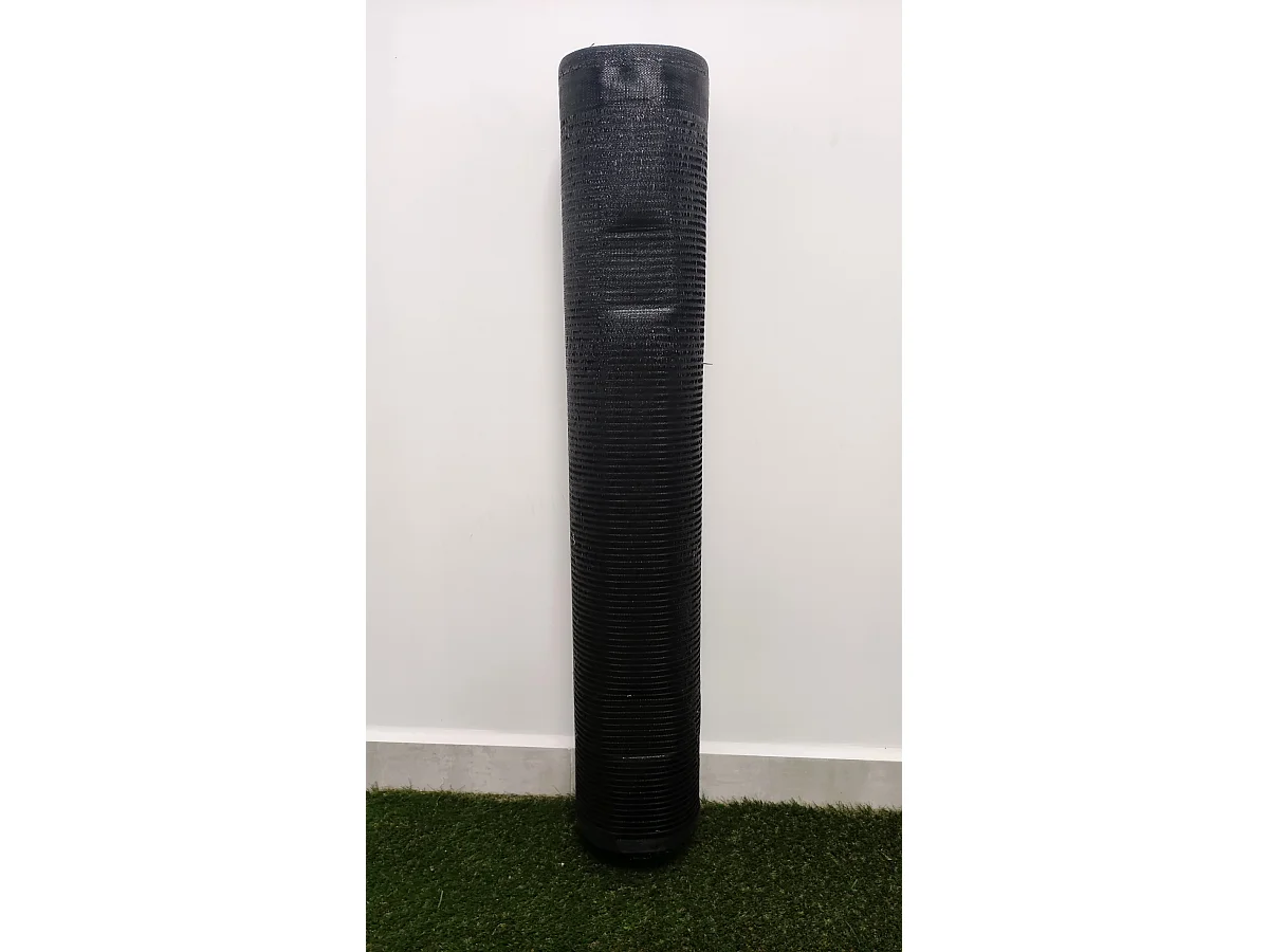 Rotolo Rete Ombreggiante| 1X10 M| Composizione 100% Poliammide Alta Densità| 80% Occultamento| Rete Frangivento| Nero