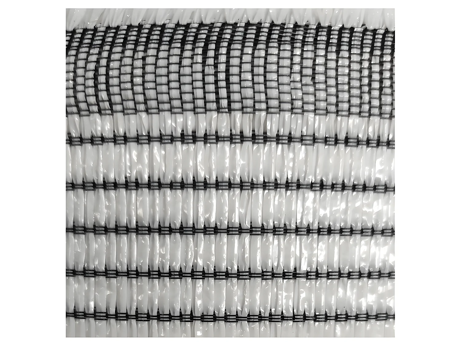 Rete Ombreggiante| 2X50 M| Composizione 100% Poliammide Alta Densità| 80% Occultamento| Rete Frangivento| Bianco