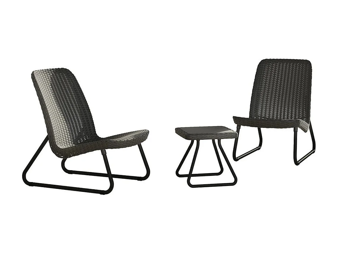 Set Mobili da Patio 3 pz Rio Grafite