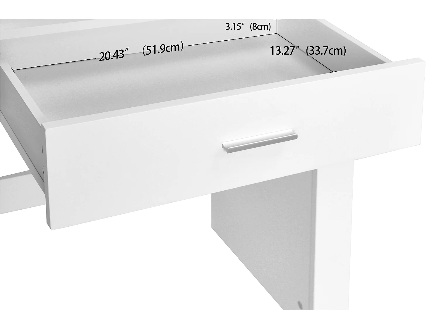 Coiffeuse avec miroirs et tabouret, coiffeuse blanche avec support à maquillage et tiroirs