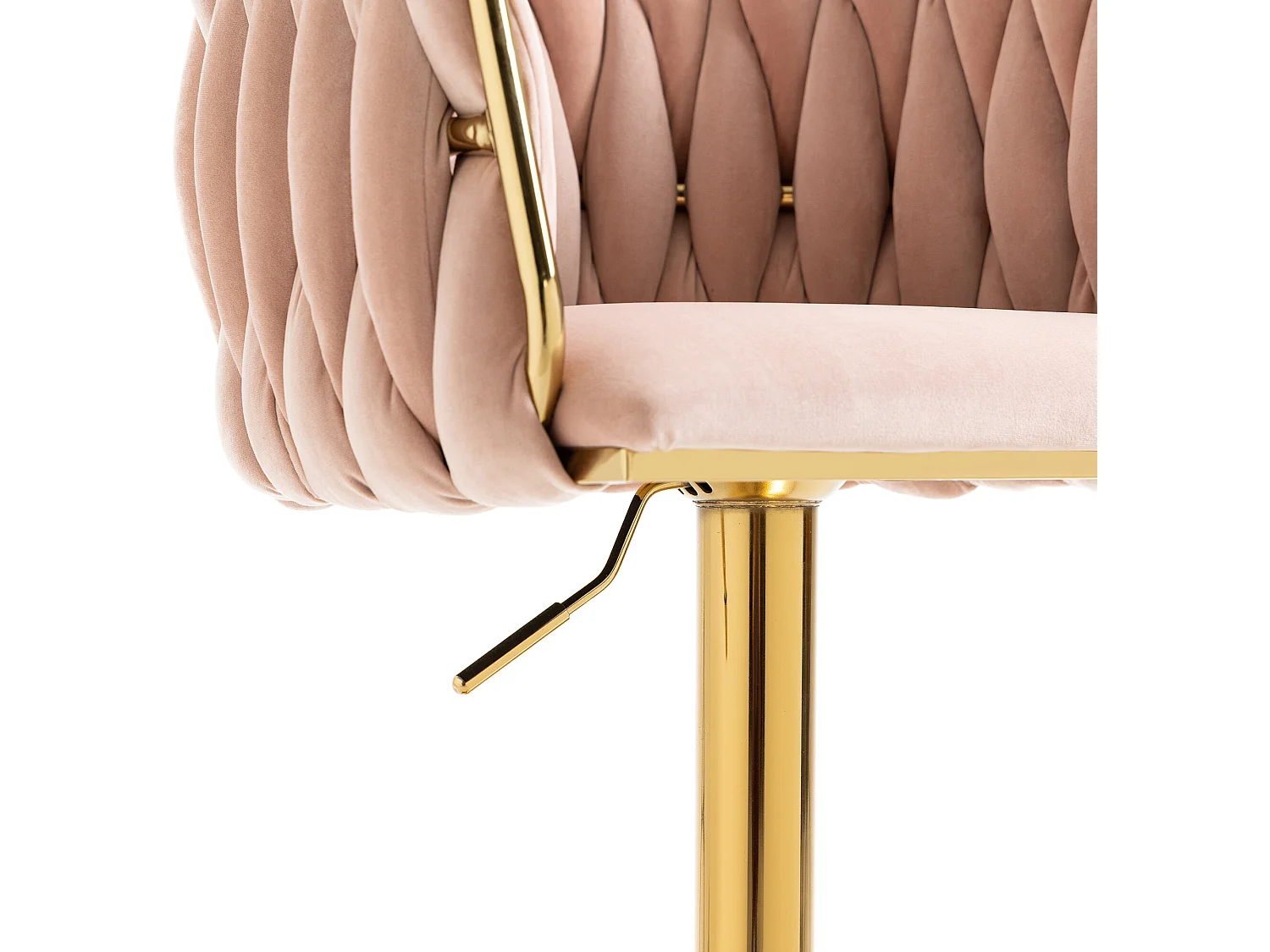 Vintage barstoelen met rug- en voetsteun, eetkamerstoelen