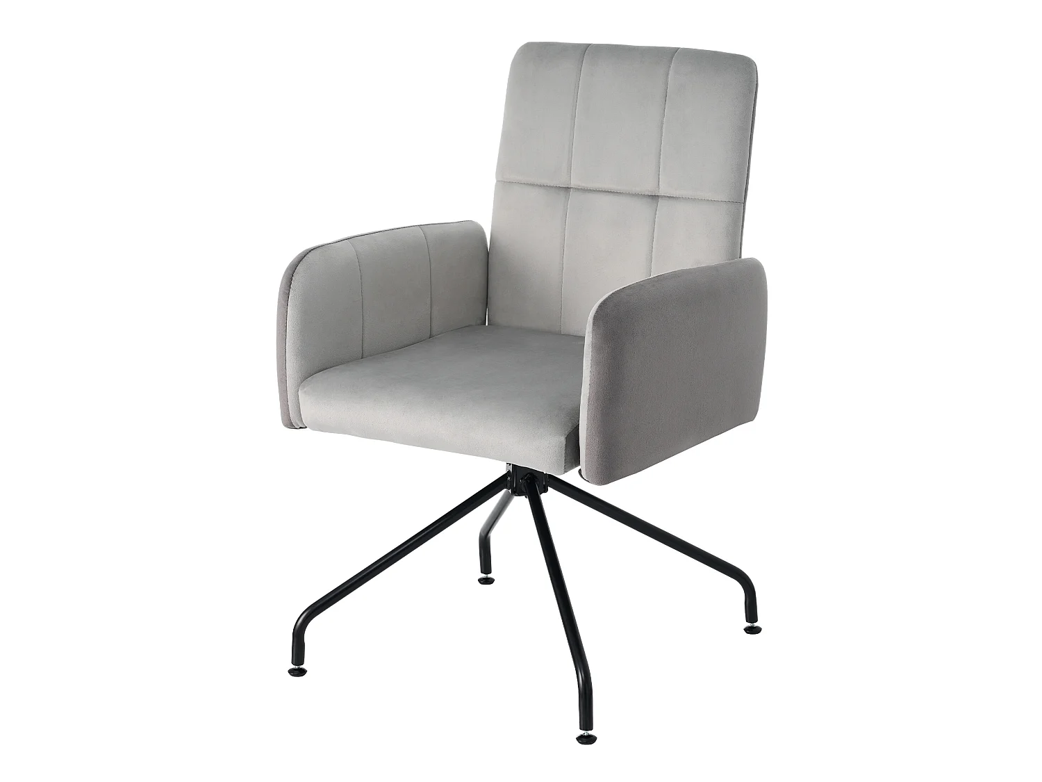 Fluwelen stoel met set van 2 bijpassende stoelen, fauteuil, barkruk, grijs