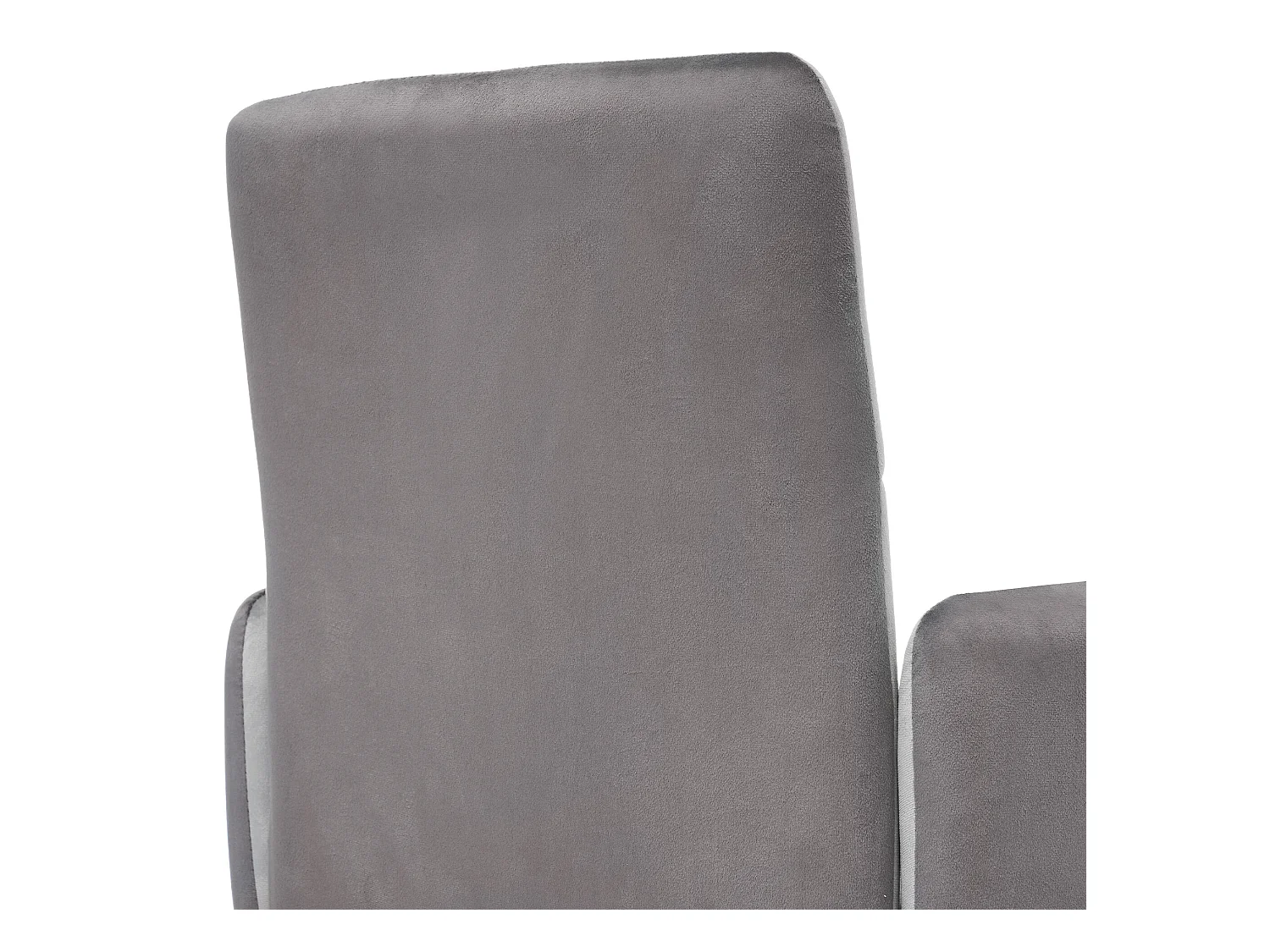 Fluwelen stoel met set van 2 bijpassende stoelen, fauteuil, barkruk, grijs