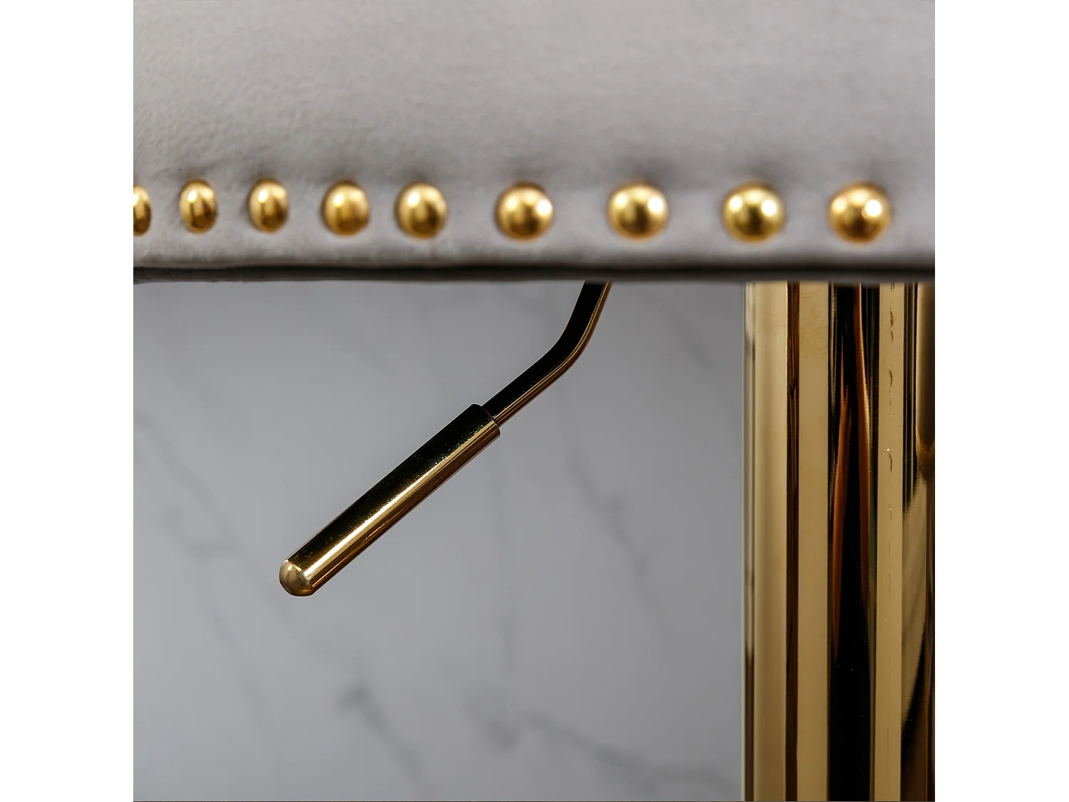 Draaistoelenset van 2 in hoogte verstelbare barkrukken met voetsteun