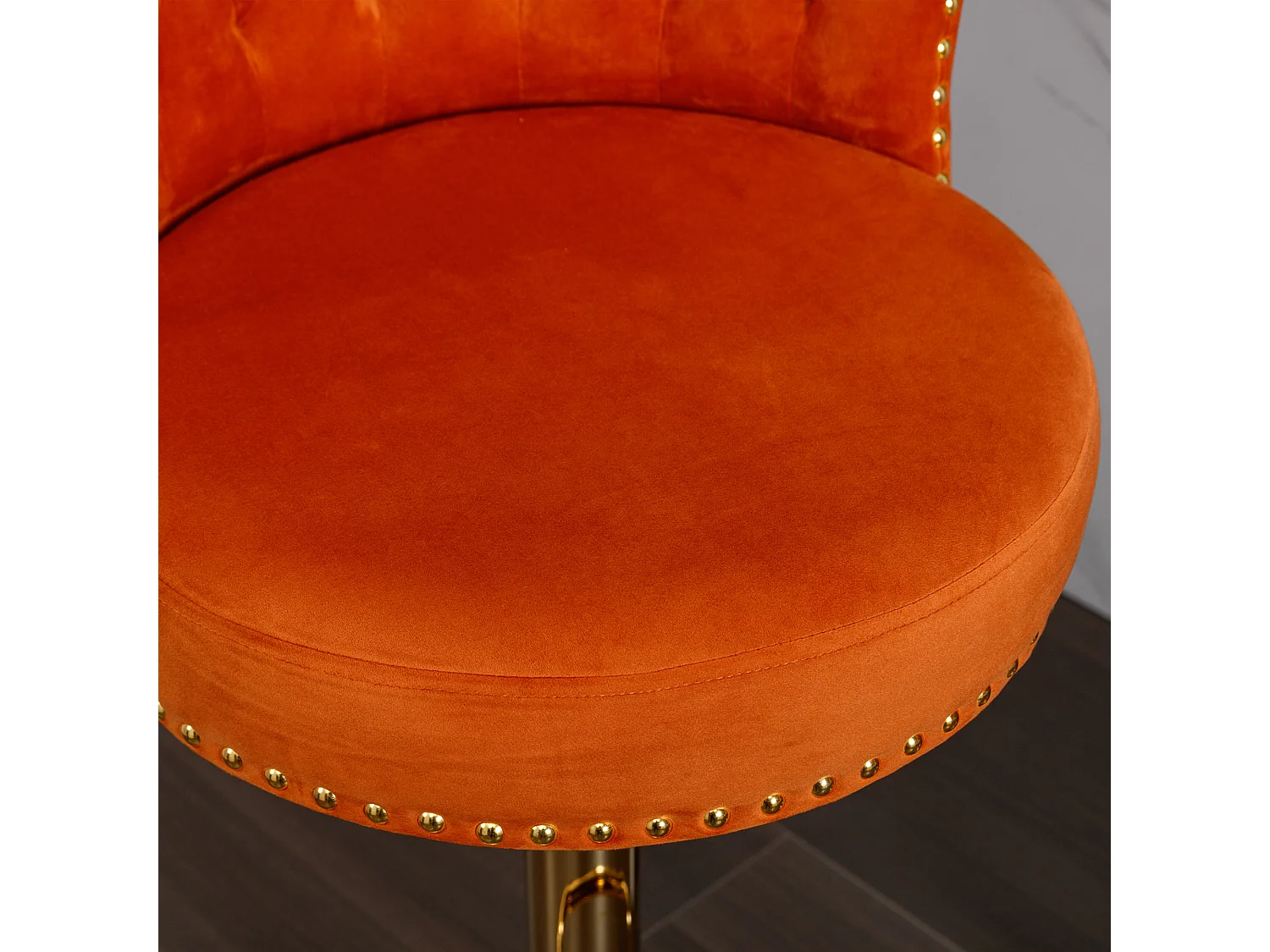 Set van 2 in hoogte verstelbare draaibarkrukken met voetsteun