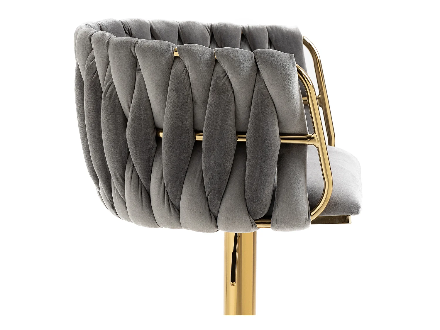 Tabourets de bar vintage avec dossier et repose-pieds, chaises de comptoir