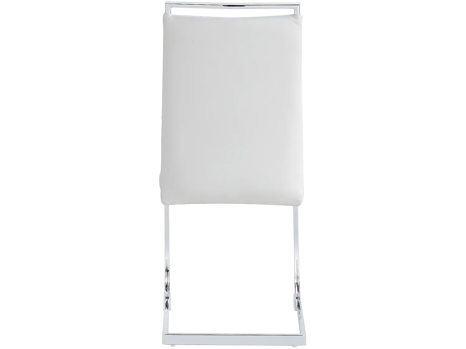 Moderne Esszimmerstühle im 6er-Set, Weiß