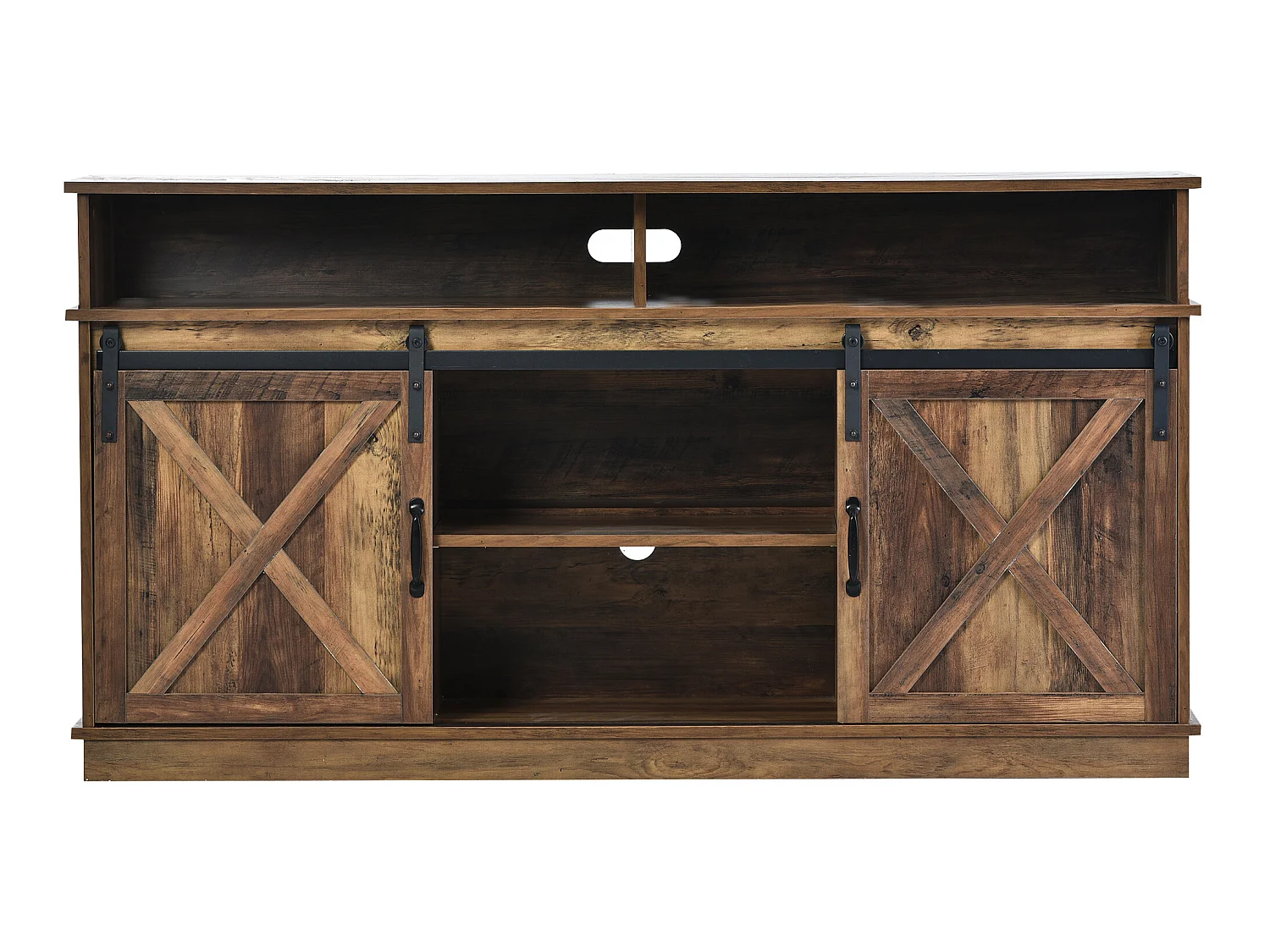 TV-meubel met klassieke schuifdeuren, planken 148 * 40 * 78 cm