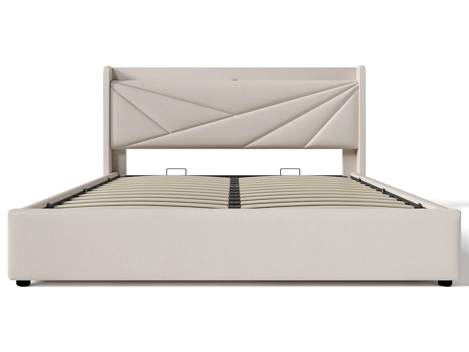 Houten stapelbed met trap en barrière, wit (90x200 cm)