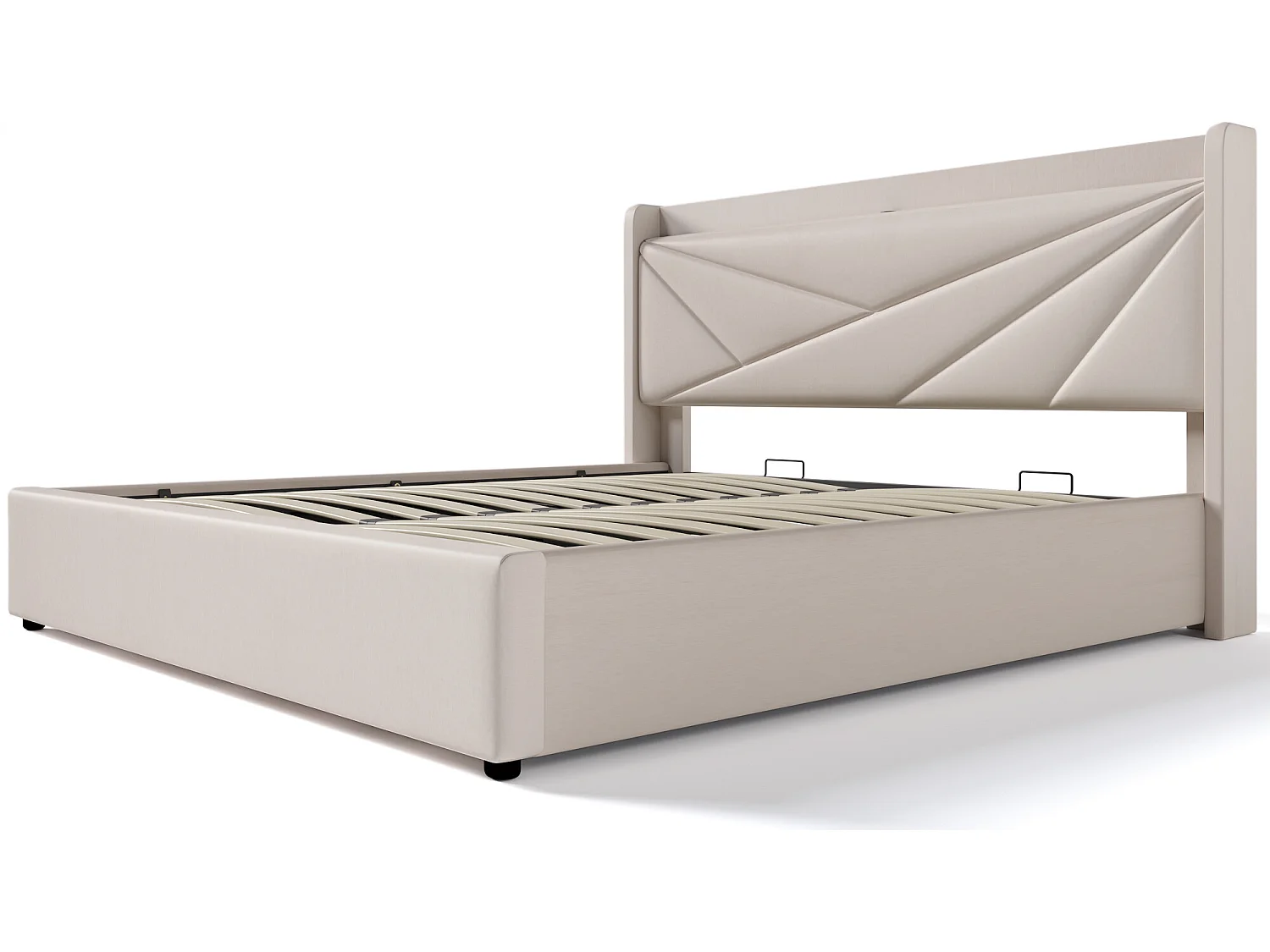 Houten stapelbed met trap en barrière, wit (90x200 cm)