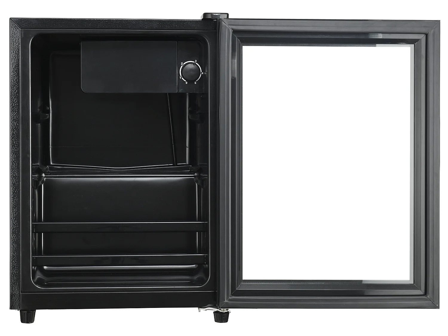 55-l-Kompaktkühlschrank mit 3-l-Gefrierfach und 52-l-Kühlschrank