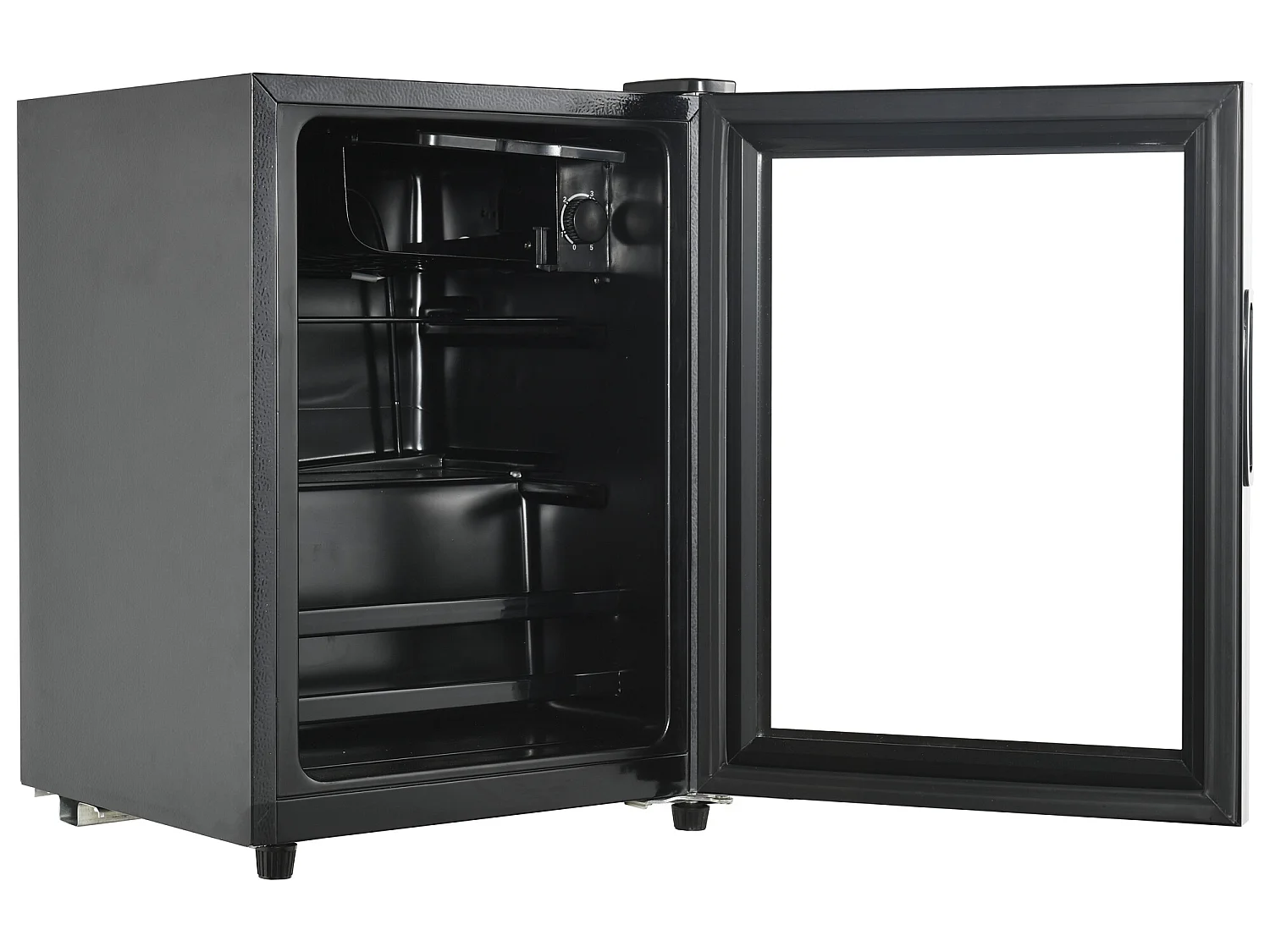 55-l-Kompaktkühlschrank mit 3-l-Gefrierfach und 52-l-Kühlschrank