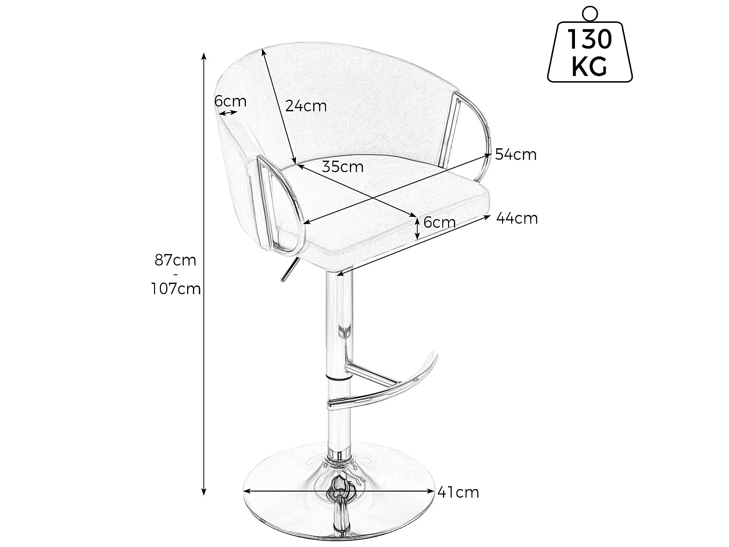 Fluwelen eetkamerstoel, set van 2 stoelen, grijs