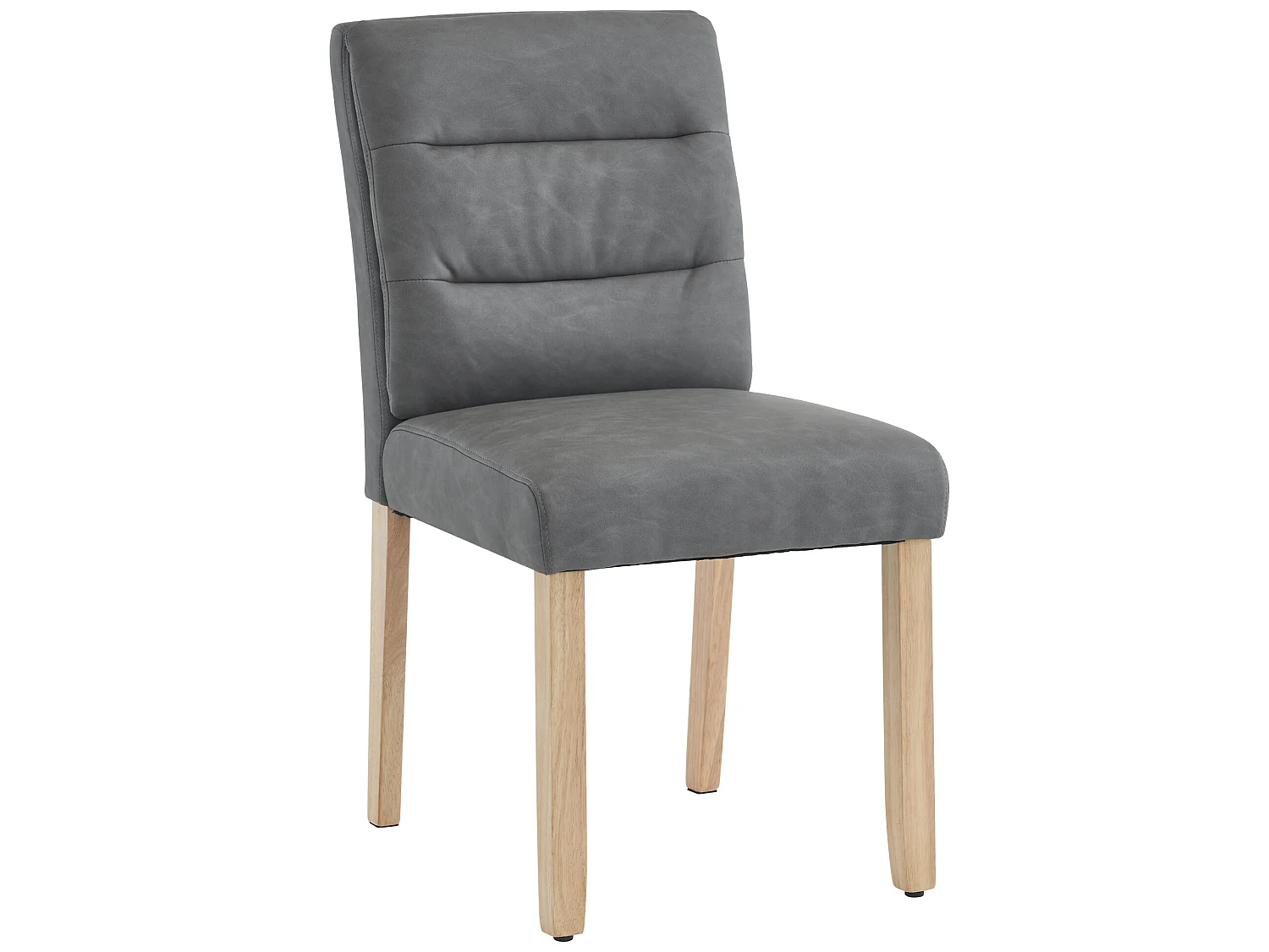 Chaise moderne et minimaliste - ensemble de 6 chaises gris