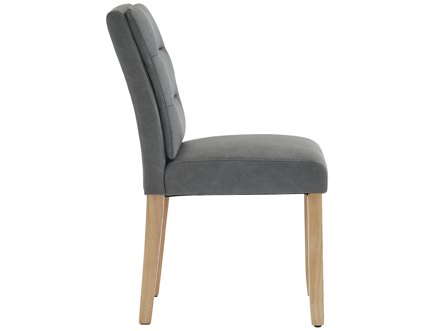 Chaise moderne et minimaliste - ensemble de 6 chaises gris