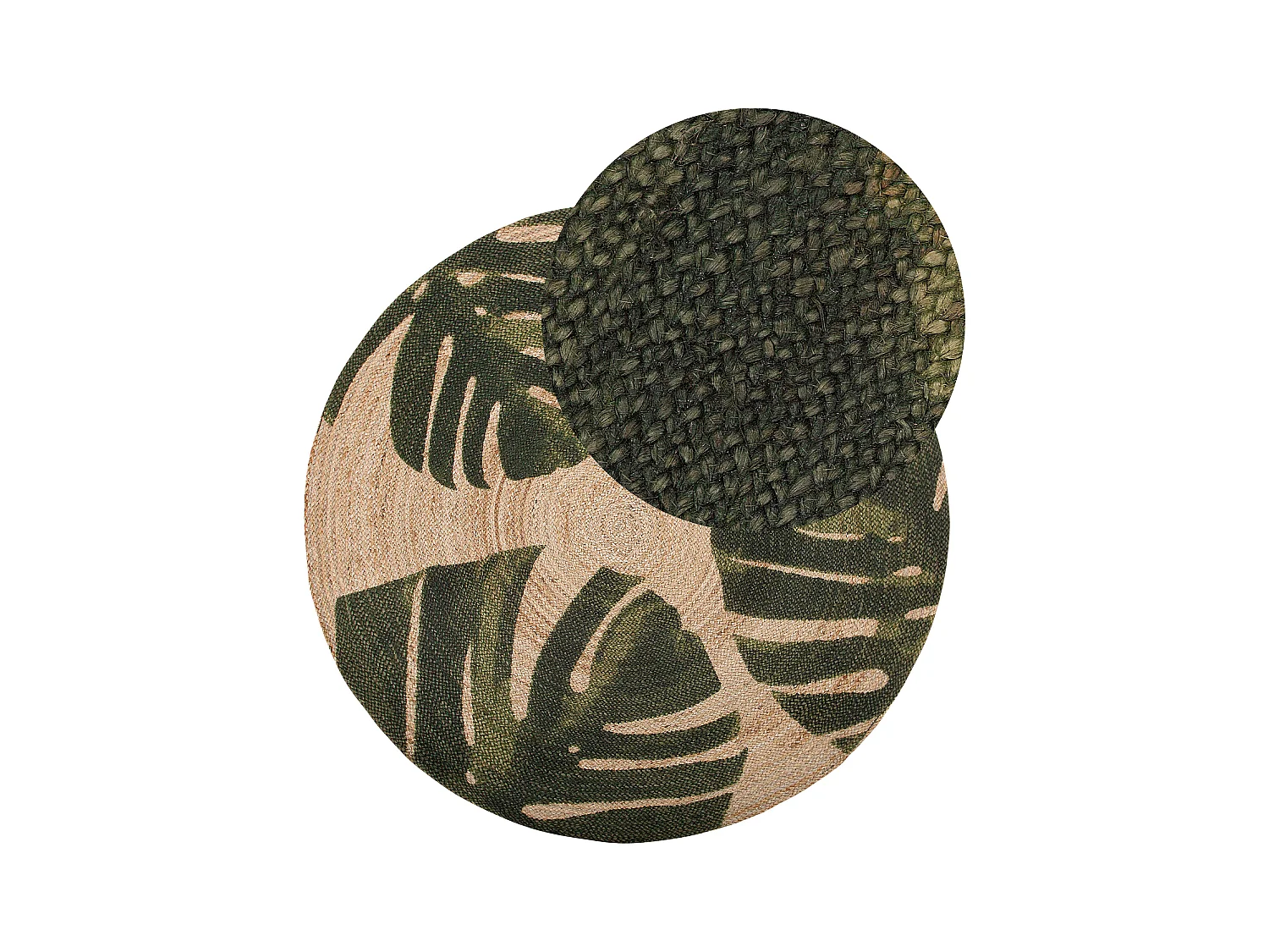 Teppich INCIK ø 140 cm Jute Beige