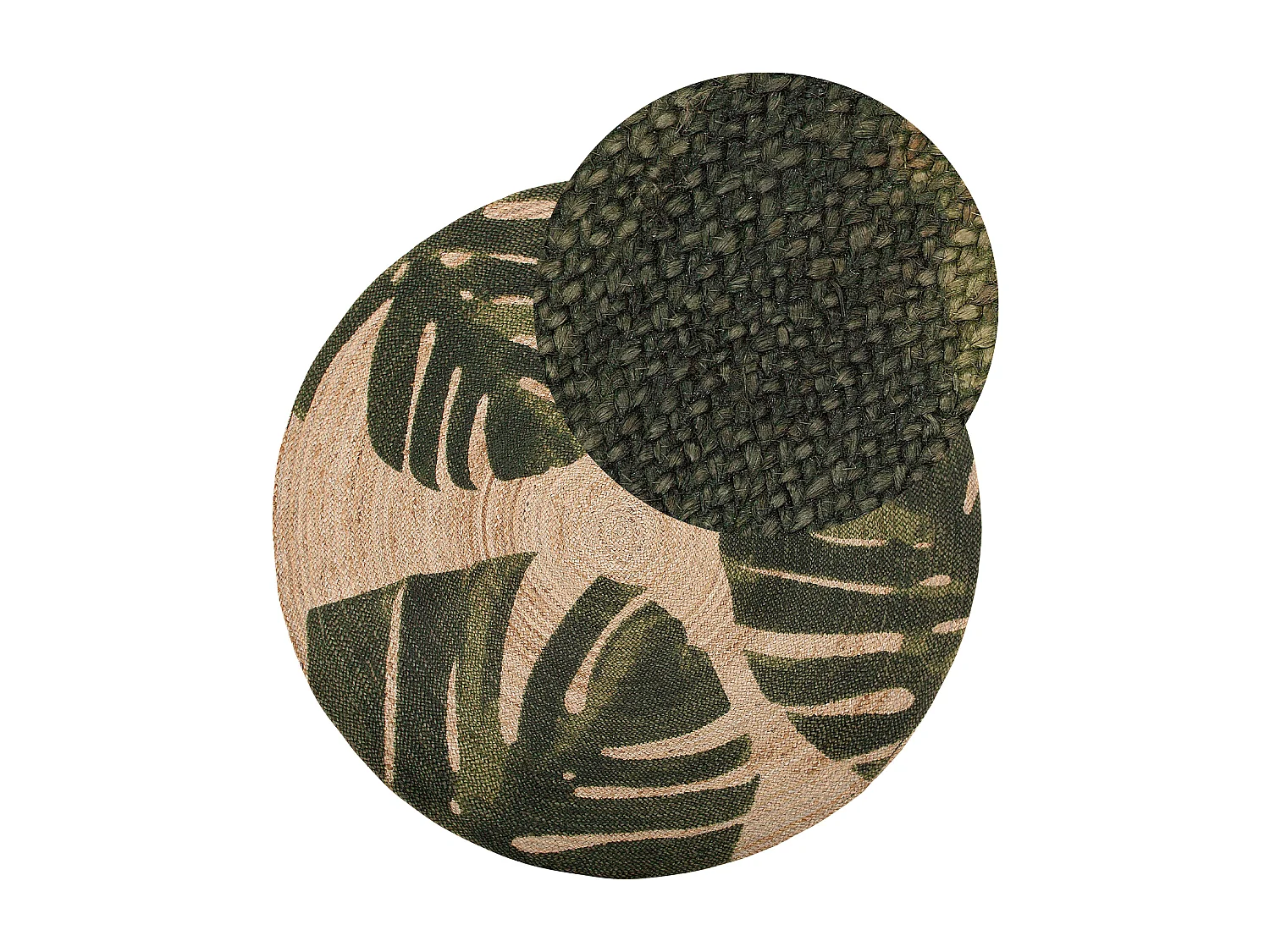 Teppich INCIK ø 140 cm Jute Beige