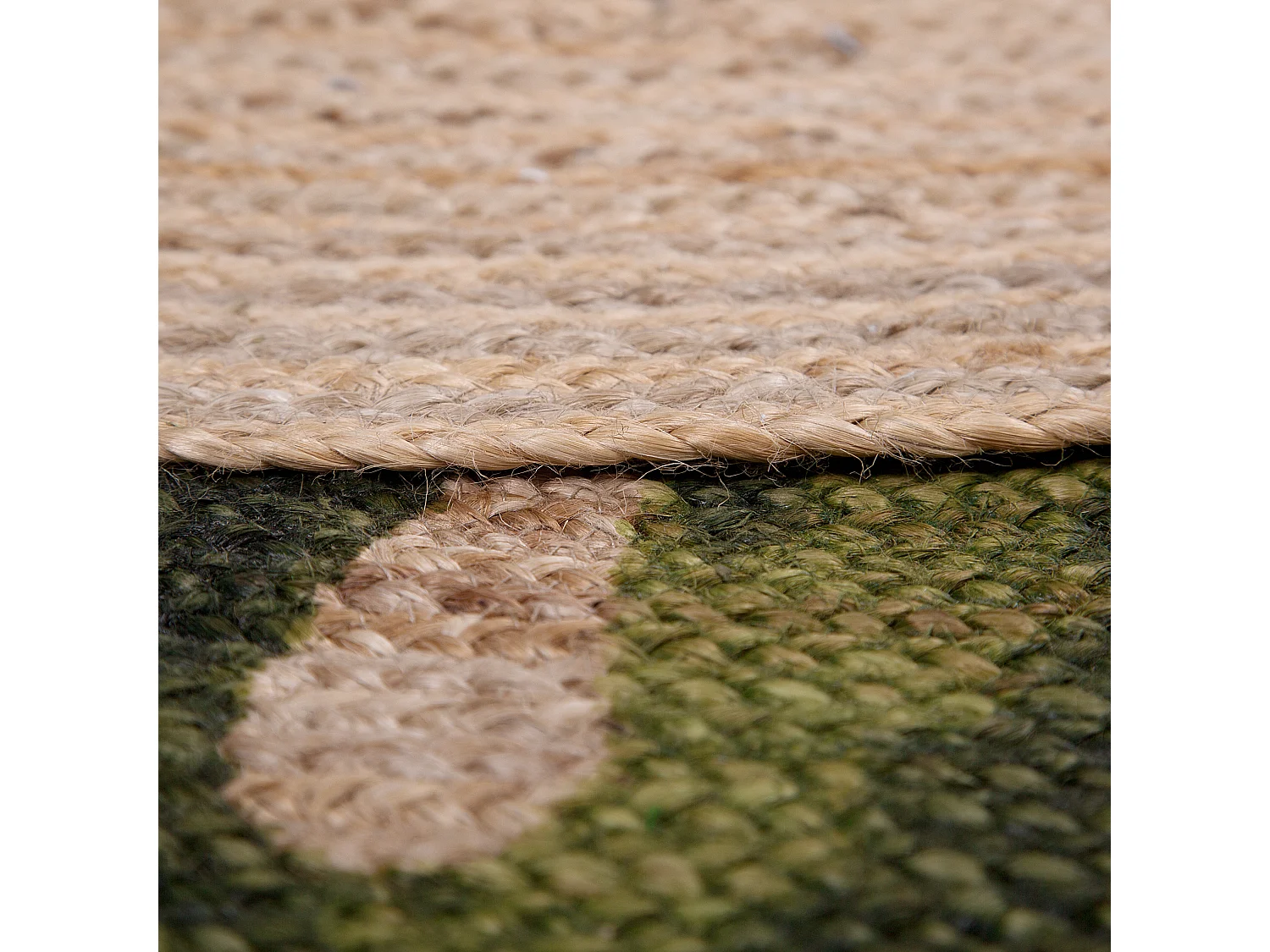 Tapis INCIK Beige ø 140 cm Jute