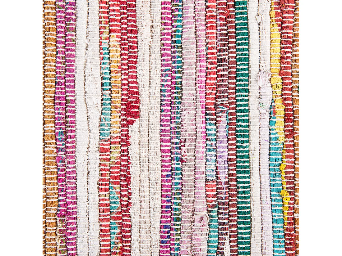 Vloerkleed polyester wit/multicolor 140 x 200 cm DANCA