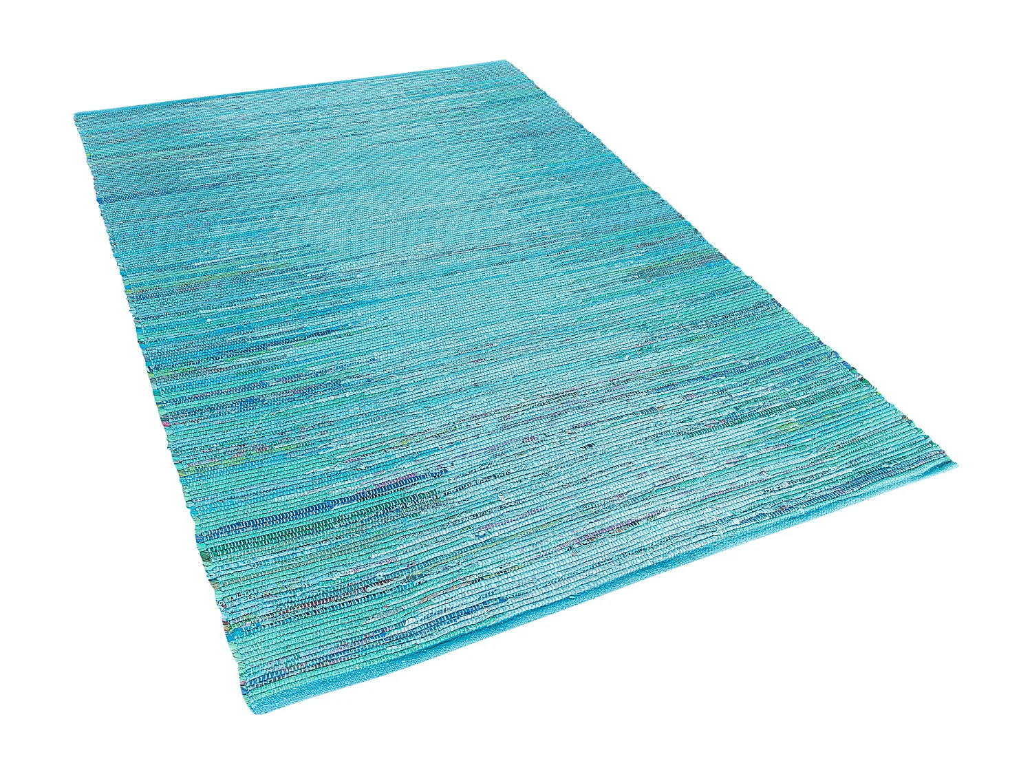 Vloerkleed katoen blauw 160 x 230 cm MERSIN