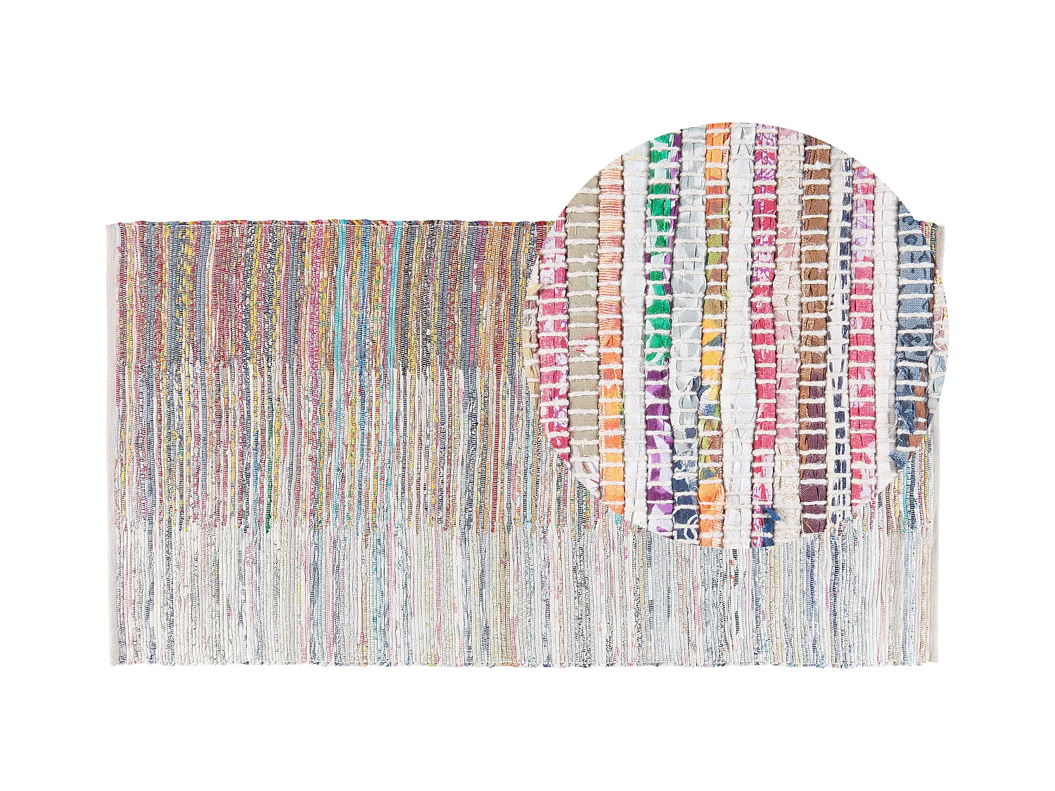 Tapis MERSIN Multicolore 80 x 150 cm Coton