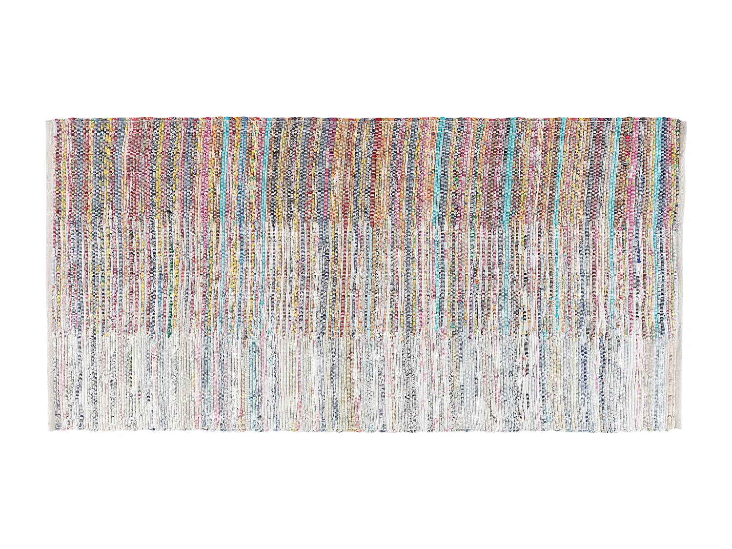 Dywan bawełniany 80 x 150 cm wielokolorowy MERSIN