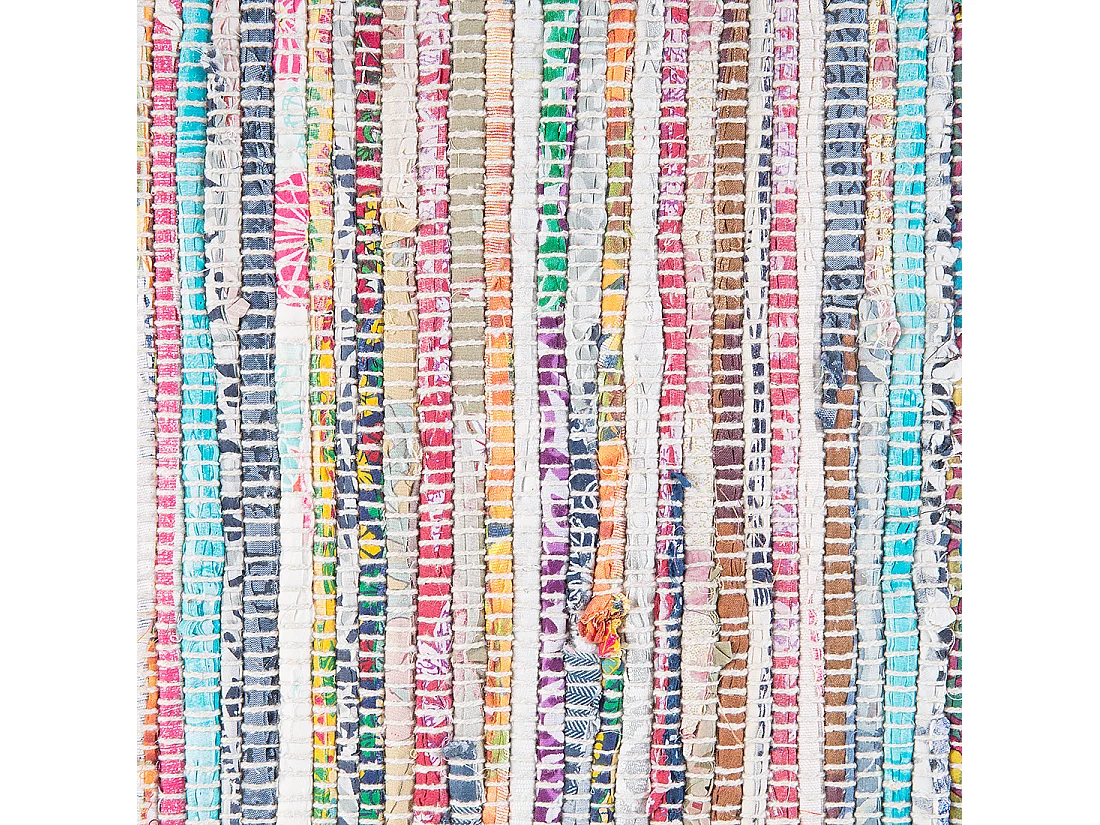 Dywan bawełniany 80 x 150 cm wielokolorowy MERSIN