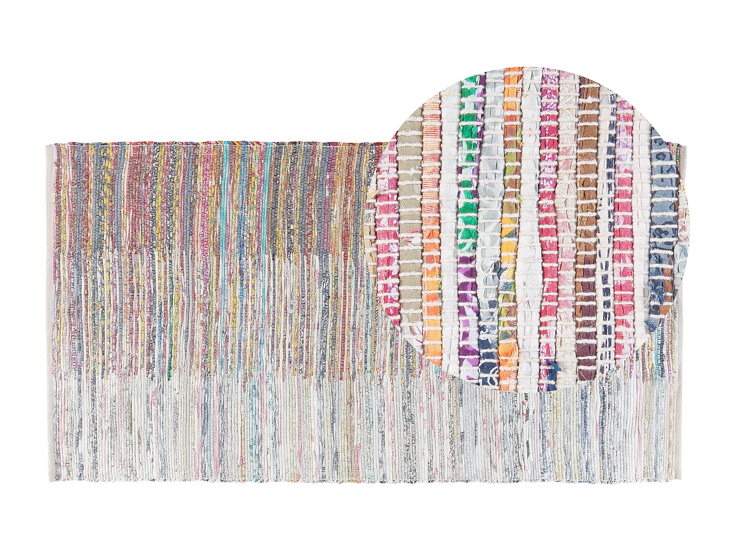 Tapis MERSIN Multicolore 80 x 150 cm Coton