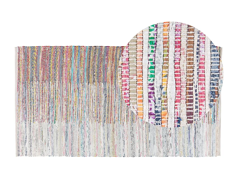 Tapis MERSIN Multicolore 80 x 150 cm Coton