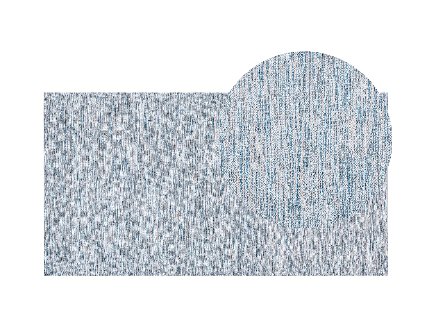 Tapis DERINCE Bleu clair 80 x 150 cm Coton