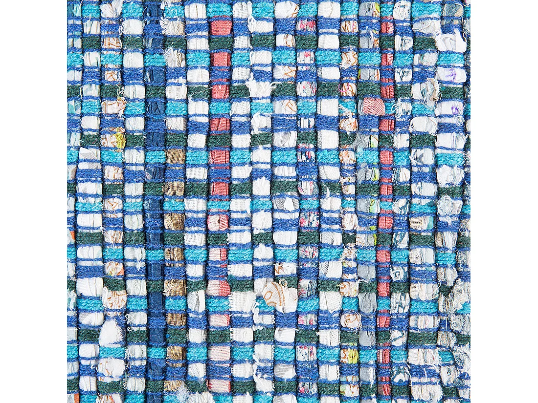 Tapis BESNI Bleu 160 x 230 cm Coton