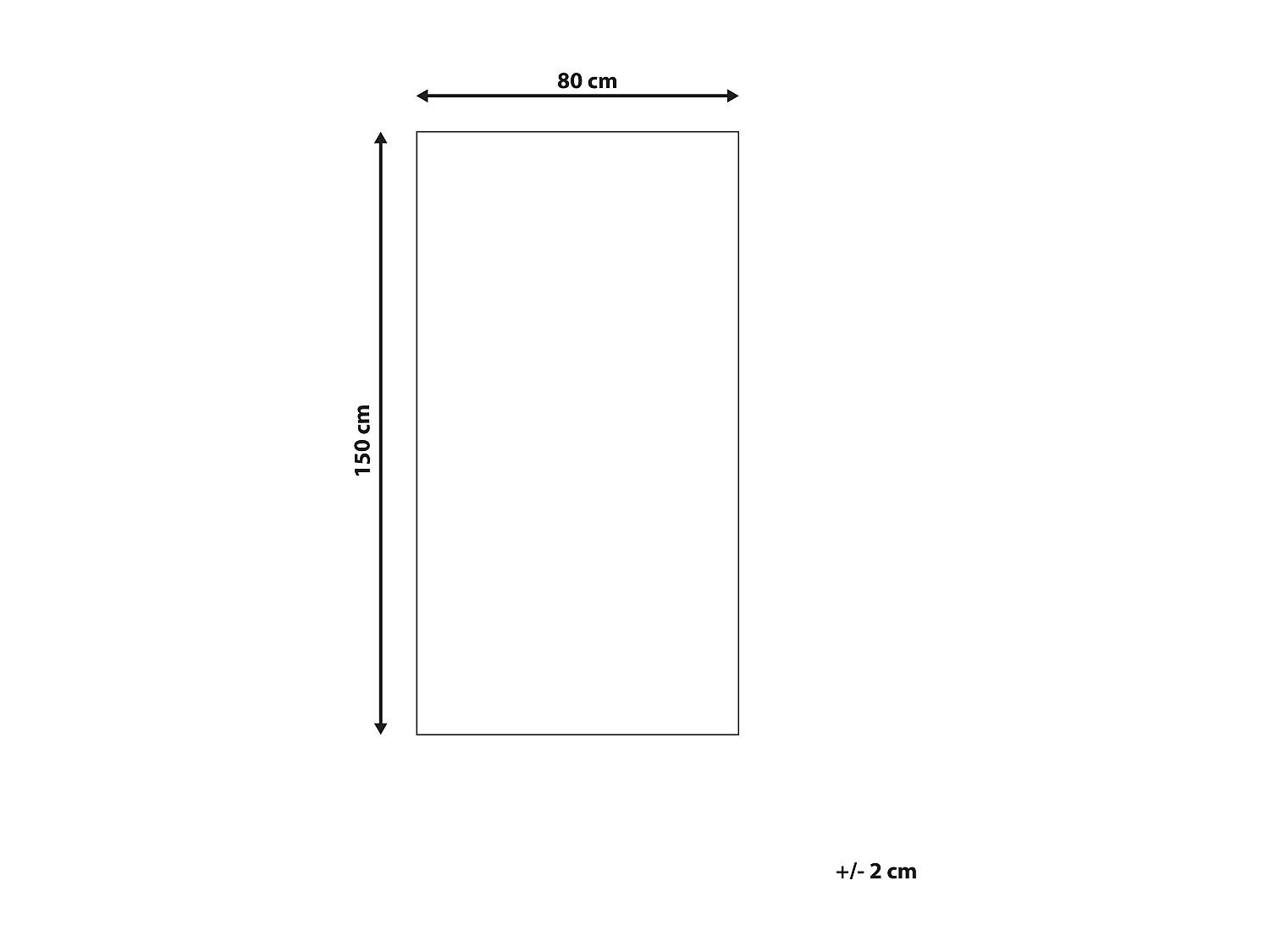 Tapete cinzento e creme 80 x 150 cm EDREMIT
