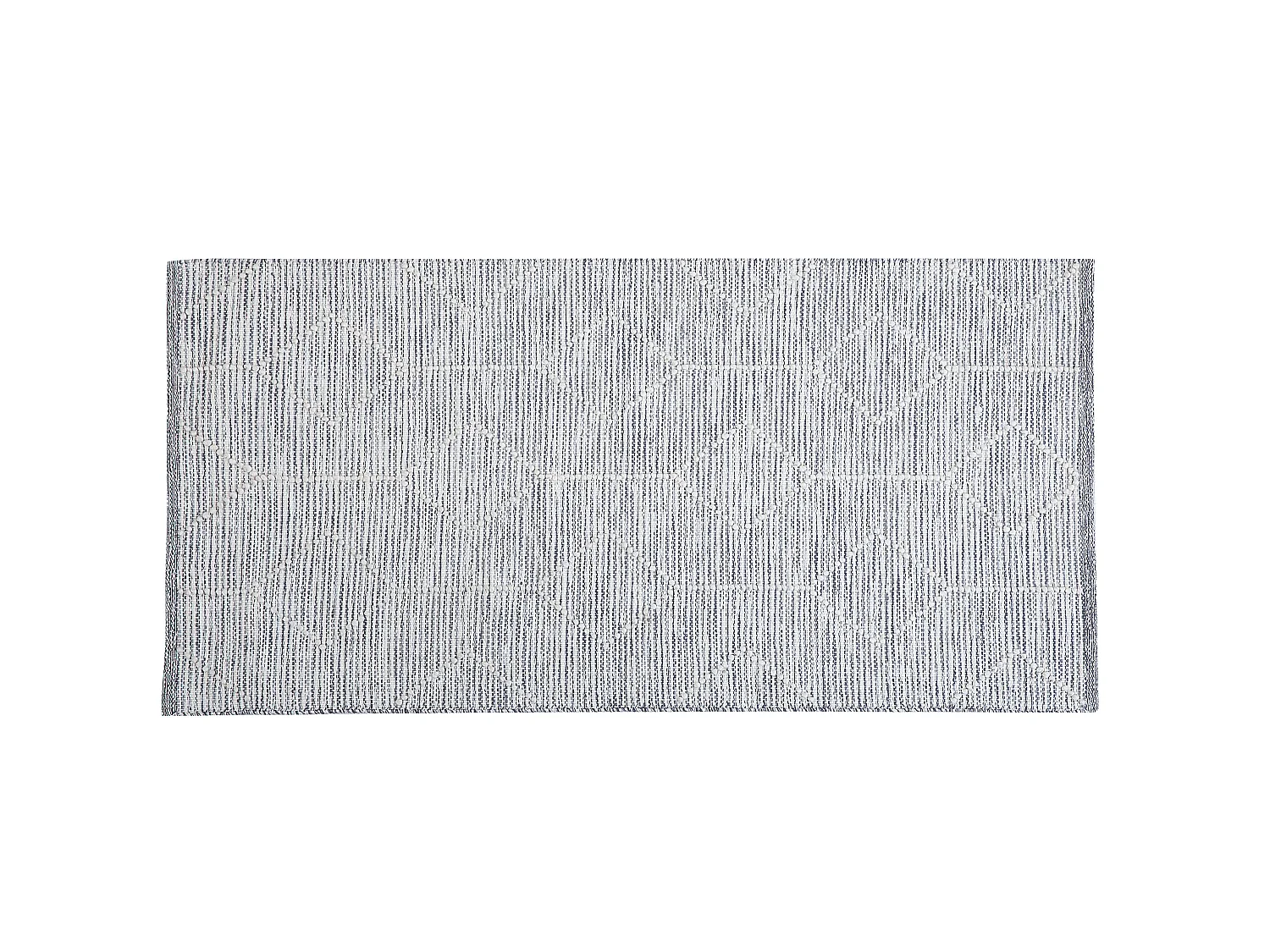 Rug EDREMIT Grey 80 x 150 cm Wool